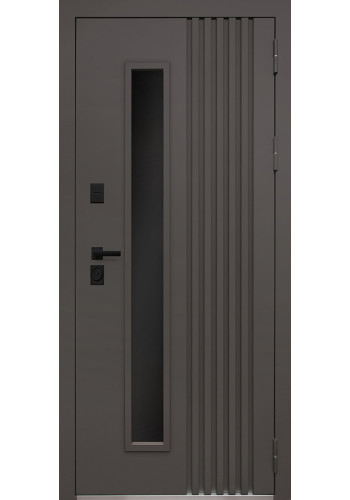 Стальная дверь "Arteon" с окном терморазрыв